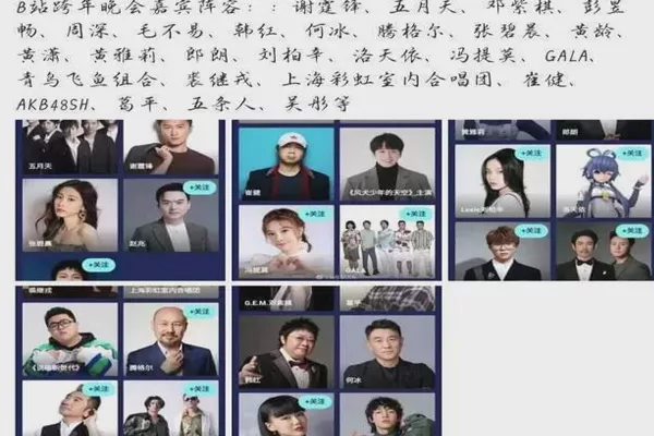 b站2021跨年晚會(huì)主持人和嘉賓是誰（附門票購(gòu)買方式）(圖2)