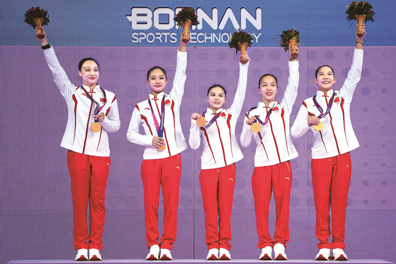延續(xù)榮光 驚艷綻放——中國體操女團(tuán)實(shí)現(xiàn)亞運(yùn)十三連冠(圖1)