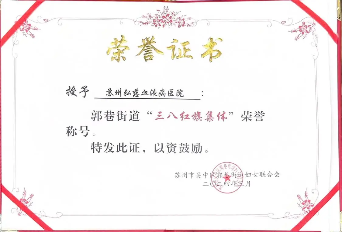 喜報丨我院榮獲“三八紅旗集體”榮譽稱號(圖2)