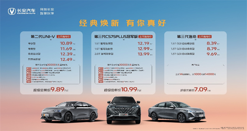 為華系車崛起注入“冠軍新力量”！長安汽車春季煥新發(fā)布會，三大明星爆款車型