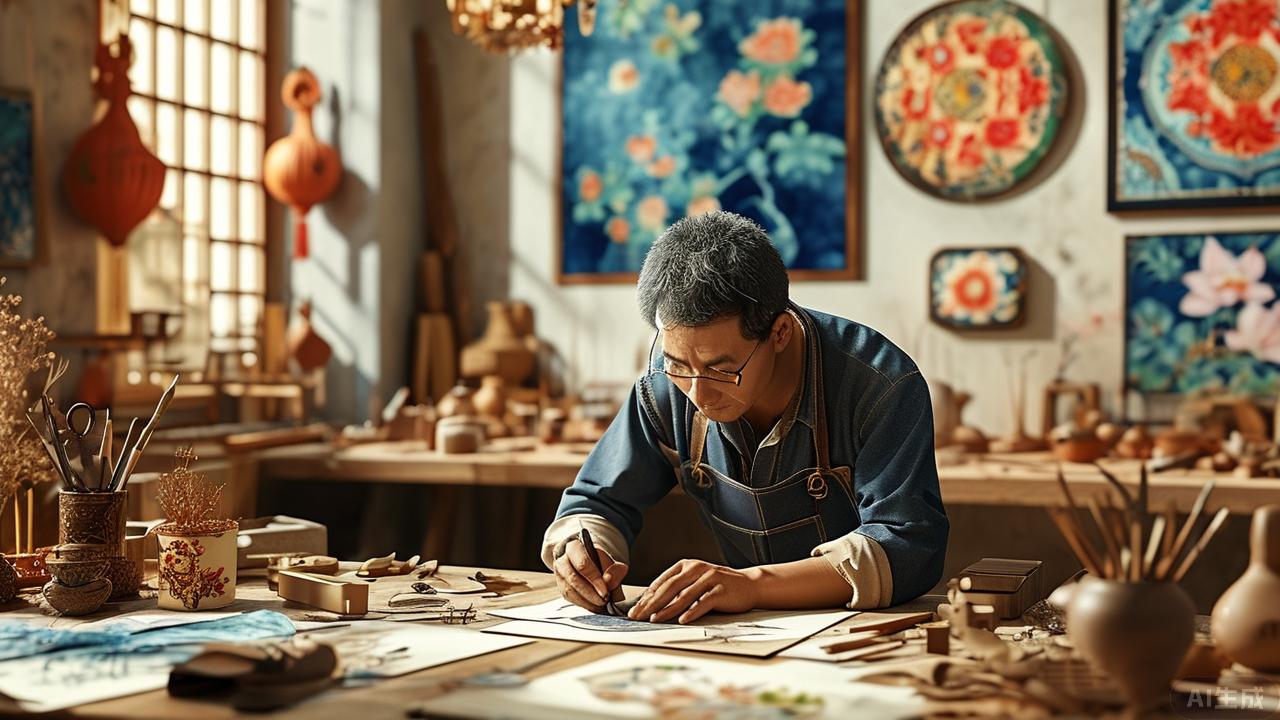 AI設(shè)計(jì)景泰藍(lán)：傳統(tǒng)與科技的碰撞!(圖5)