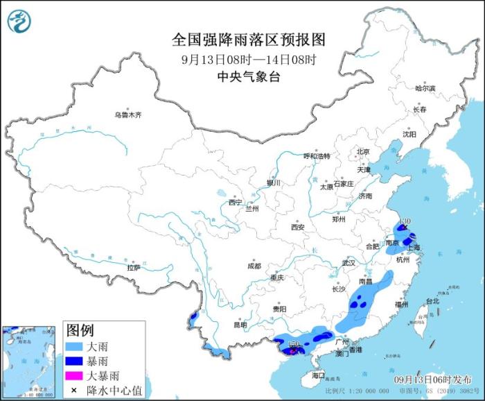 江淮江南華南等地仍有較強降水 弱冷空氣繼續影響北方地區